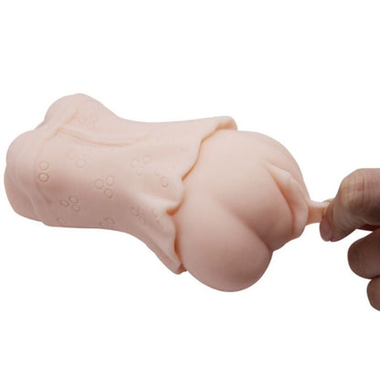Masturbador de Vagina Piel de Agua con Bala Vibrante