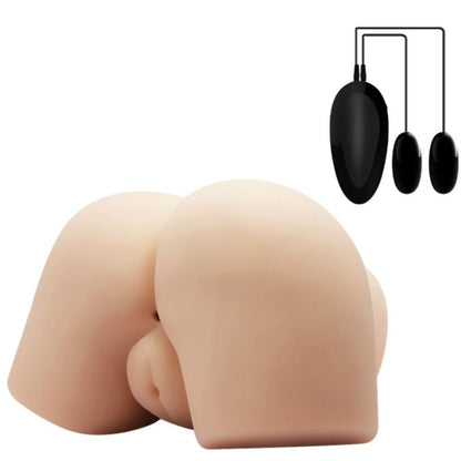 Masturbador Realista con Vagina y Ano Vibratorios
