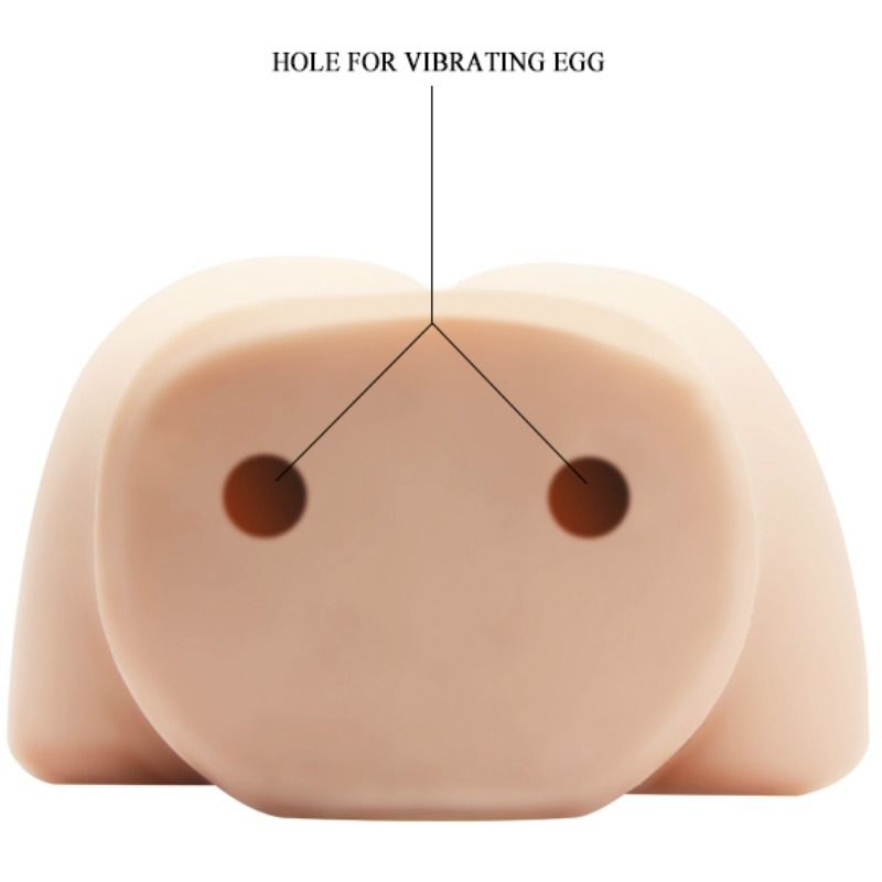 Masturbador Realista con Vagina y Ano Vibratorios