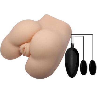 Masturbador Realista con Vagina, Ano y Vibración Ajustable