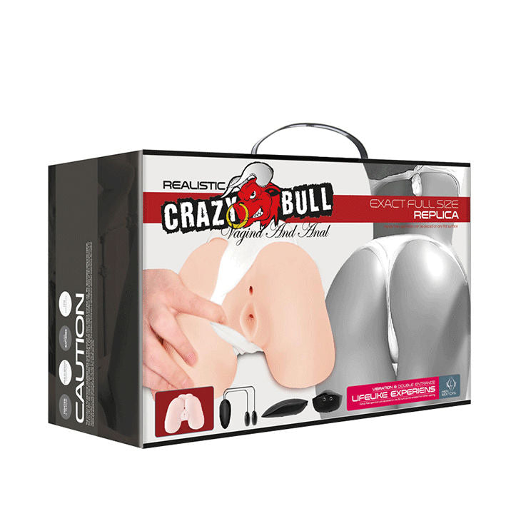 Masturbador Realista con Vagina, Ano y Vibración Ajustable