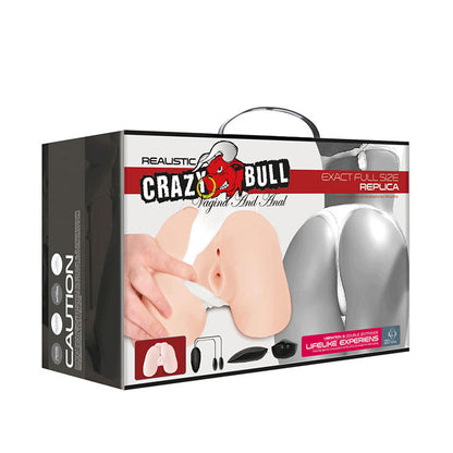 Masturbador Realista con Vagina, Ano y Vibración Ajustable