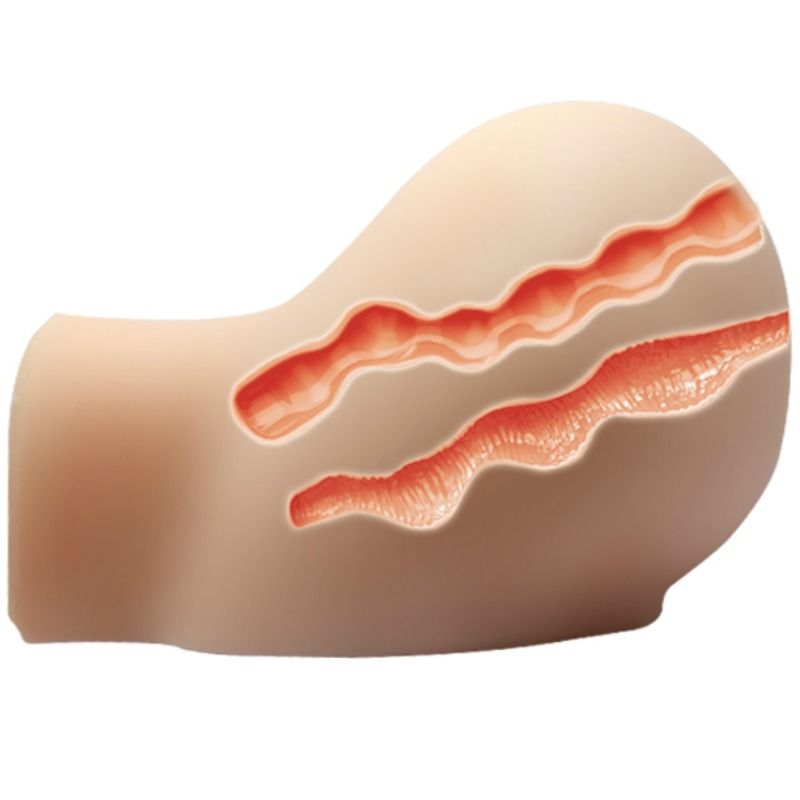 Masturbador Realista con Vagina y Ano Vibratorios