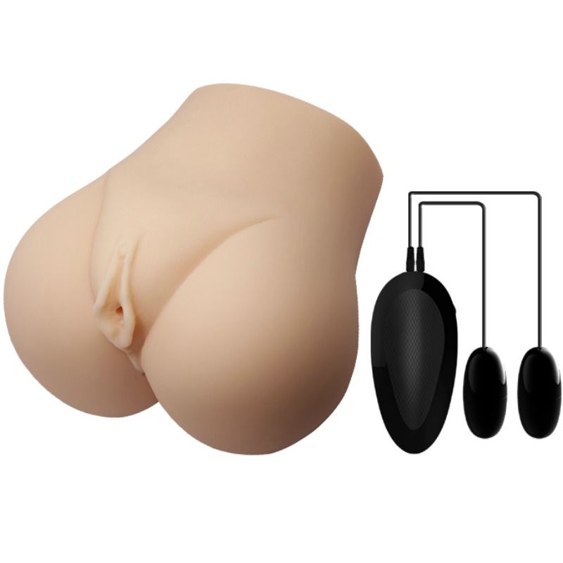 Busto Realista Vibratorio con Vagina y Ano 7 Funciones