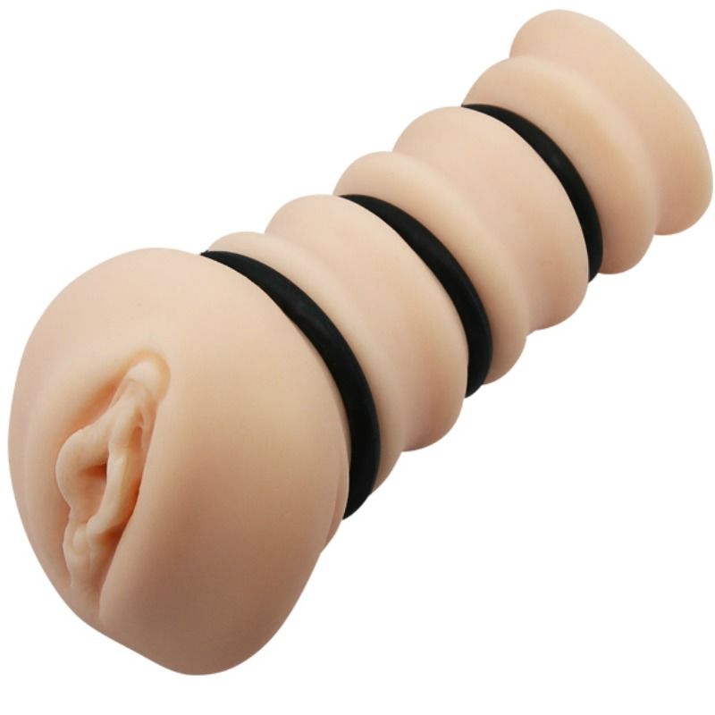 Masturbador Masculino Vagina Modelo 2 con Anillos Estrechadores