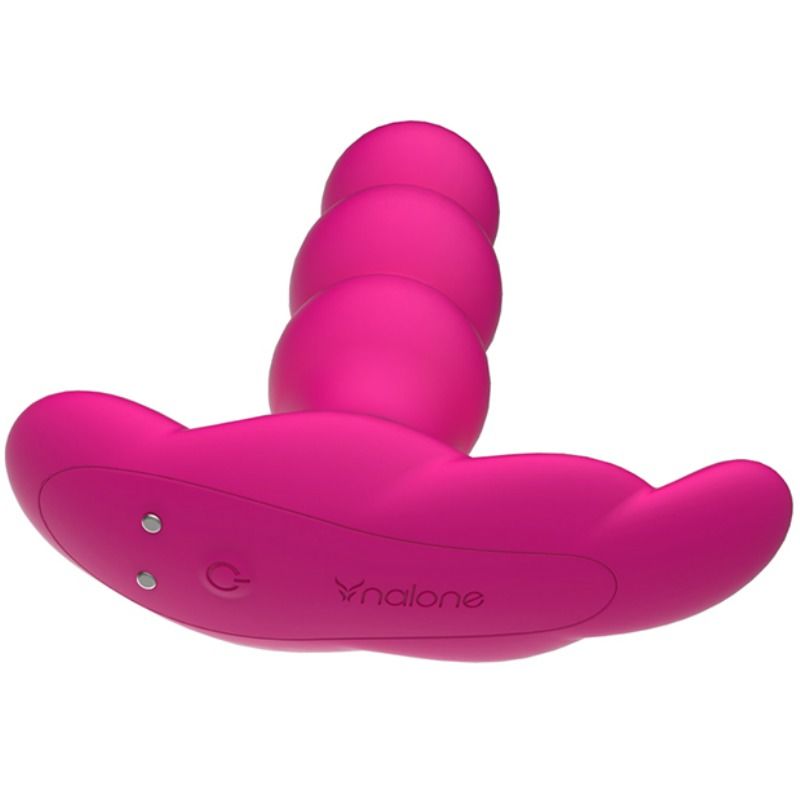 NALONE - VIBRADOR ANAL PEARL CON CONTROL REMOTO - NEGRO