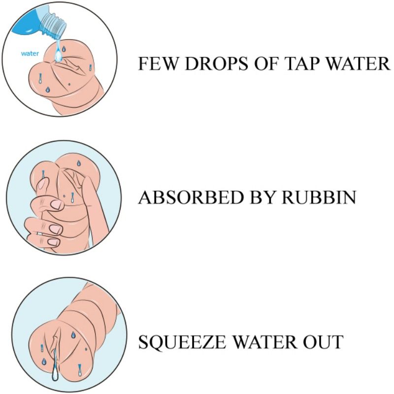 Masturbador Masculino de Piel de Agua - Sensación Realista