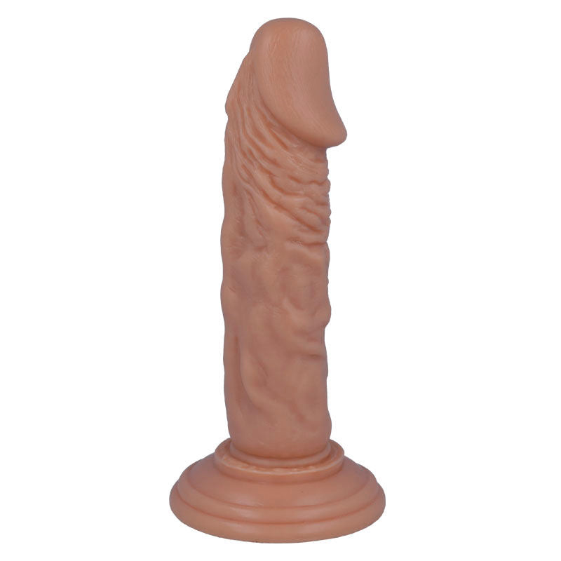Close-up of the MR INTENSE Pack 3 Dildos Realistas with suction cup, showing realistic texture and features.