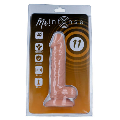 Dildo Realista MR INTENSE 18cm com ventosa e textura de pele