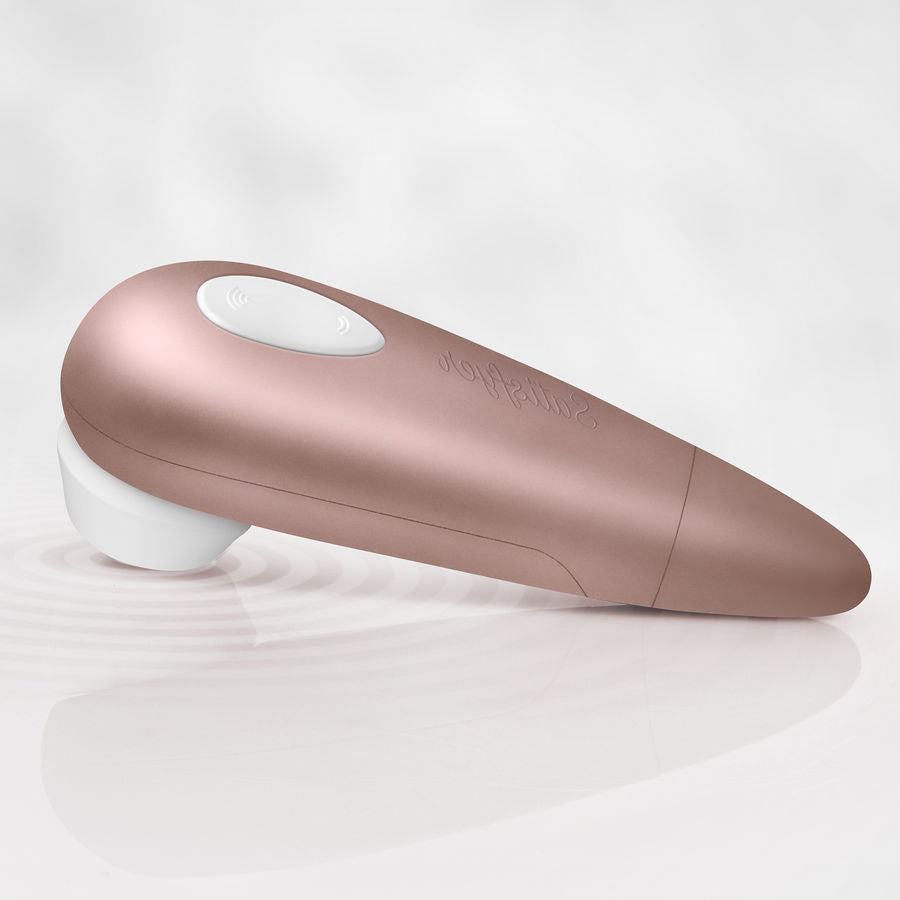 Satisfyer 1 Nova Geração, vibrador de ondas de pressão para estimulação clitoriana intensa e portátil.