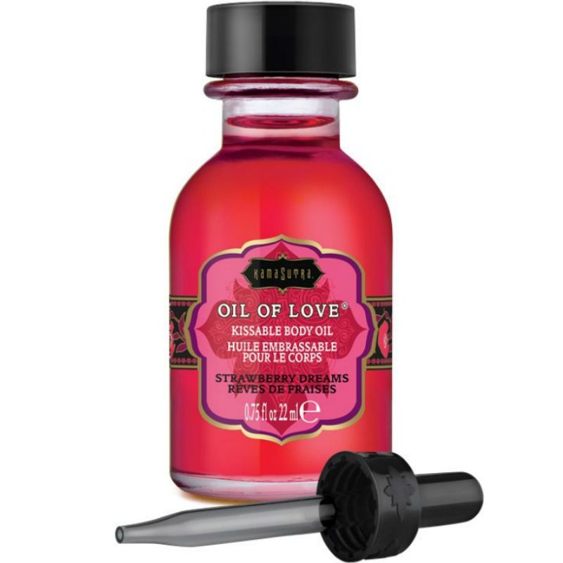 KAMASUTRA - ACEITE DE FRESA COMESTIBLE 22 ML