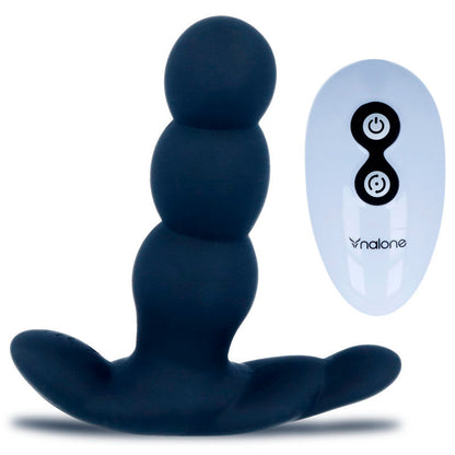 NALONE - VIBRADOR ANAL PEARL CON CONTROL REMOTO - NEGRO