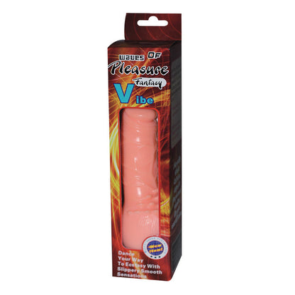 Vibrador Realista BAILE Ondas de Prazer Vibrante 19.5 CM para estimulação intensa.