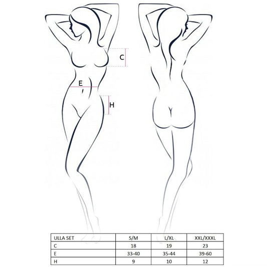 PASIÓN - CONJUNTO MUJER ULLA TALLA L/XL