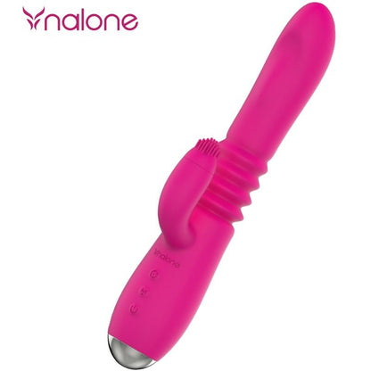 NALONE - VIBRADOR ARRIBA Y ABAJO Y CONEJO GIRATORIO