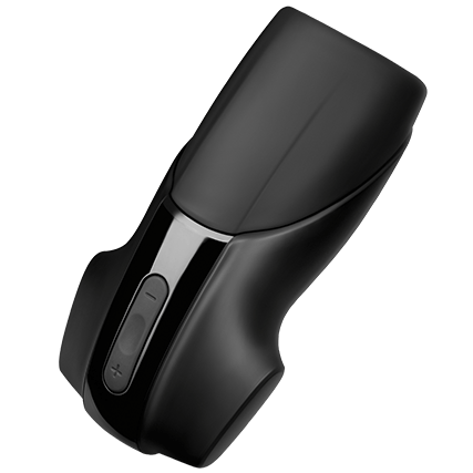 Imagem do Satisfyer Men Vibration, um estimulador masculino com 11 programas de vibração.