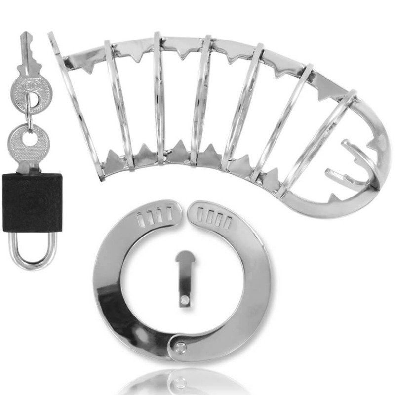 Jaula para Pene con Cerradura de Seguridad 14 cm