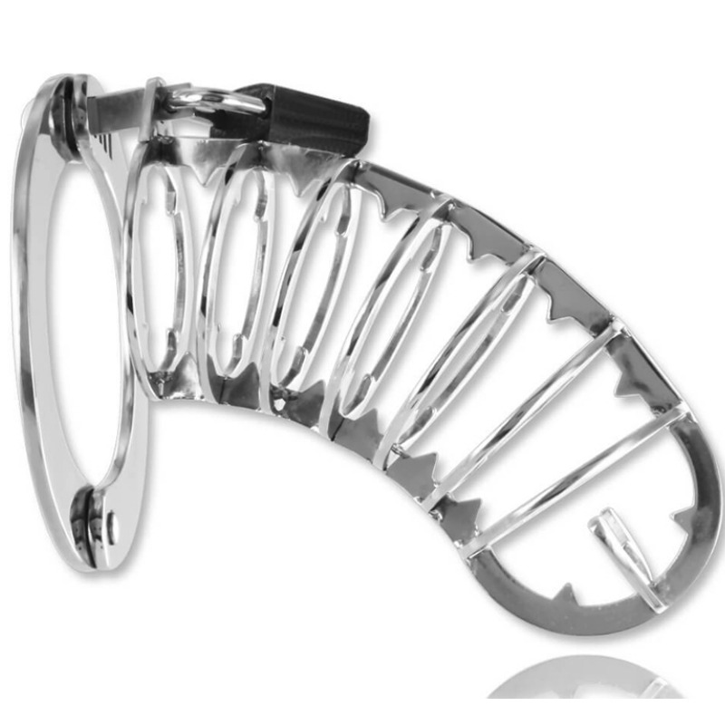 Jaula para Pene con Cerradura de Seguridad 14 cm