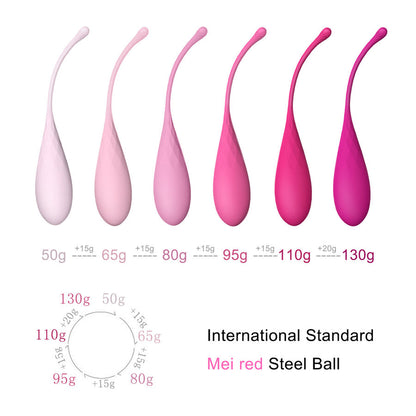 LESLIE - SET DE ENTRENAMIENTO DE MÚSCULOS PÉLVICOS KEGEL FIT 6 PIEZAS