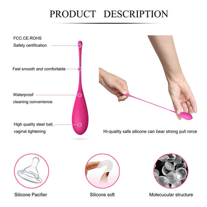 LESLIE - SET DE ENTRENAMIENTO DE MÚSCULOS PÉLVICOS KEGEL FIT 6 PIEZAS