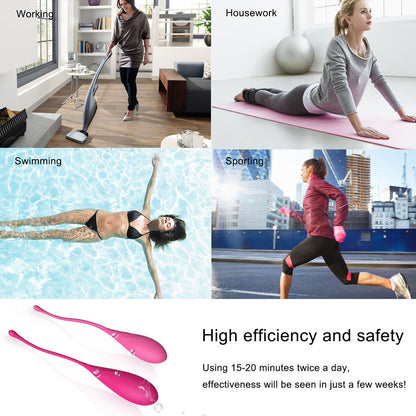 LESLIE - SET DE ENTRENAMIENTO DE MÚSCULOS PÉLVICOS KEGEL FIT 6 PIEZAS