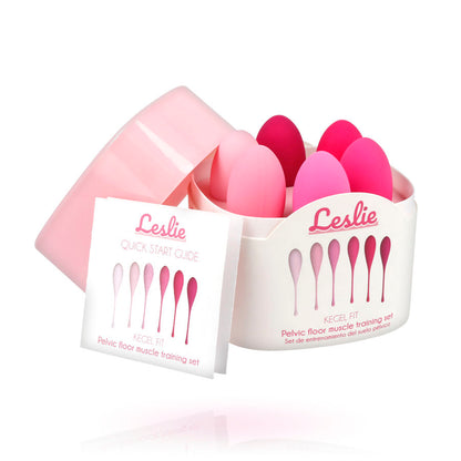 LESLIE - SET DE ENTRENAMIENTO DE MÚSCULOS PÉLVICOS KEGEL FIT 6 PIEZAS