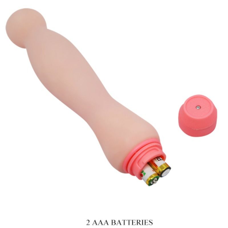 Close-up of the BAILE Vibrador de Coluna Sensual Flexi Vibe 22 cm showing its flexible design and texture.