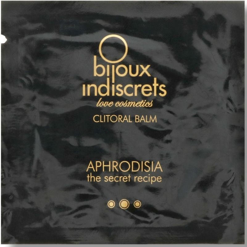BIJOUX Bálsamo Clitoriano Afrodisia Orgasmos para Ela 2ml para intensificação do prazer feminino.
