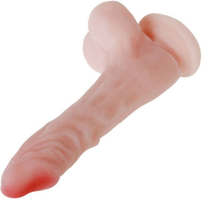 Dildo realista BAILE de 21.6 CM com ventosa e textura natural