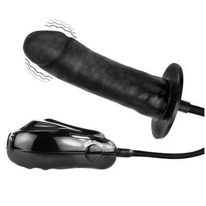 BAILE - BIGGER JOY DILDO INFLABLE CON VIBRACIÓN 16 CM