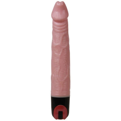 Vibrador BAILE Realista Multivelocidade com textura venosa e cor natural para estimulação íntima.