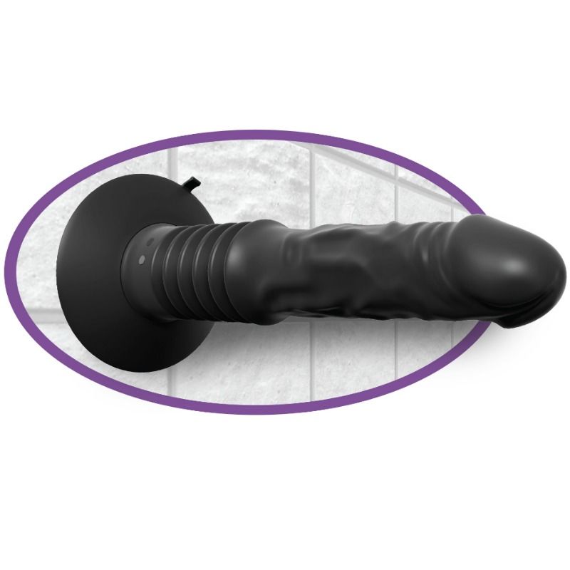 Vibrador Anal ANAL FANTASY ELITE COLLECTION com 11 modos de vibração e ventosa.
