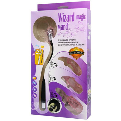 BAILE - ESTIMULADOR DE VARITA MÁGICA WIZARD CON VIBRACIÓN