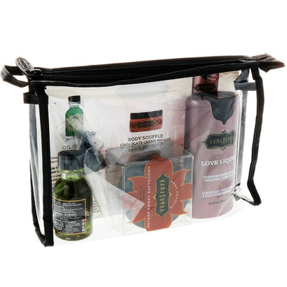 KAMASUTRA - KIT LUBRICANTE + CREMA CORPORAL + ACEITE (IMAGEN SOLO CON FINES ILUSTRATIVOS)