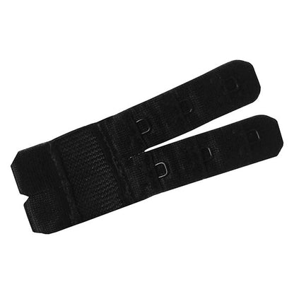 Close-up do Extensor de Contorno Flexível BYE-BRA para sutiãs de 2 ganchos, cores branco, preto e bege.