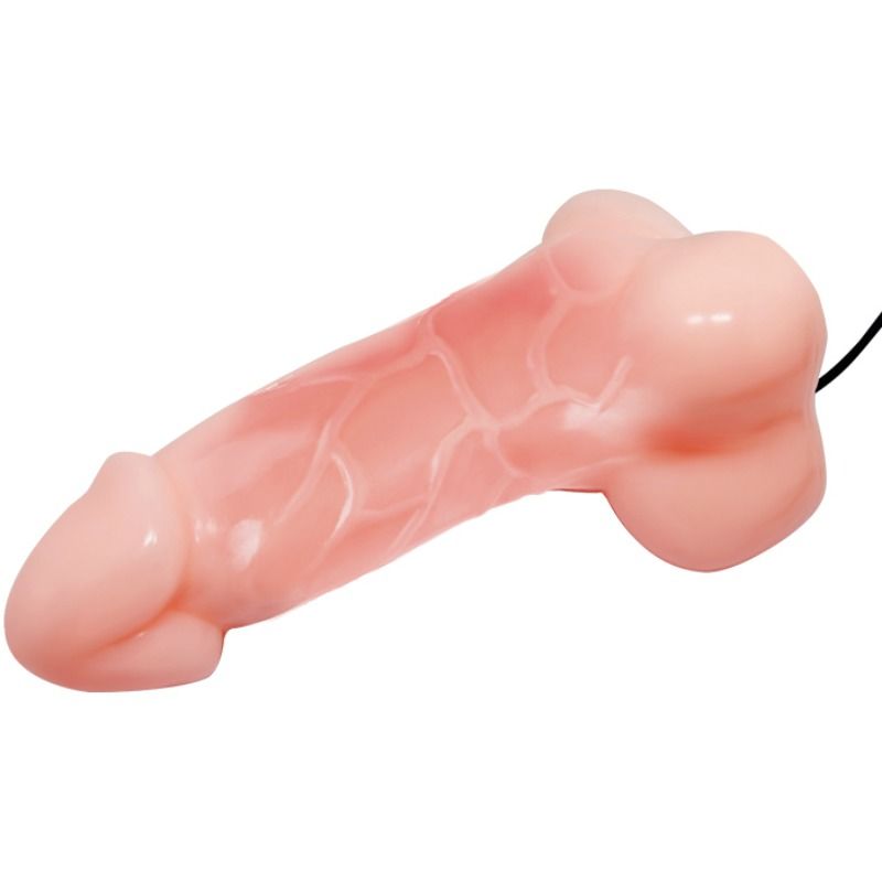 Vibrador realista BAILE Barbara 22cm com ventosa e vibração multi-velocidade