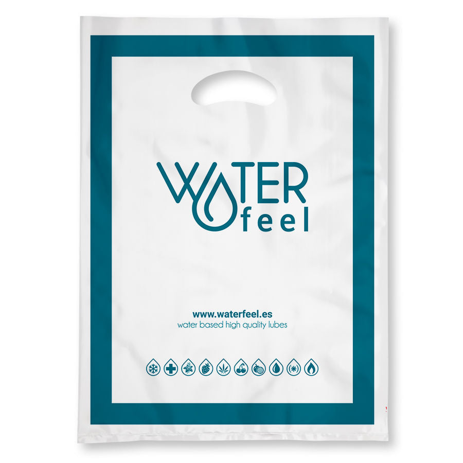 Sacos plásticos reutilizáveis WATERFEEL 40x50cm para armazenamento.