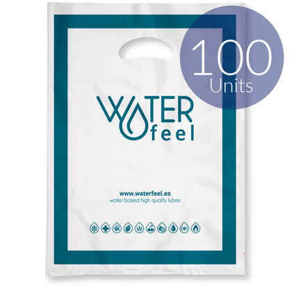 Sacos plásticos reutilizáveis WATERFEEL 40x50cm para armazenamento.
