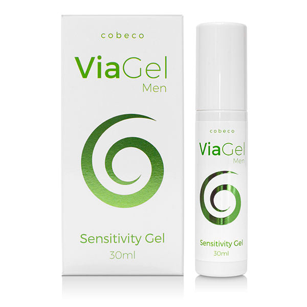 Embalagem de COBEBE ViaGel para Homens 30ML, gel estimulante com efeito de aquecimento e formigamento.