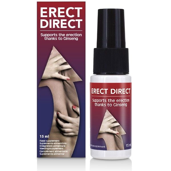 COBECO Erect Direct 15ML estimulante para ereção e desejo sexual.