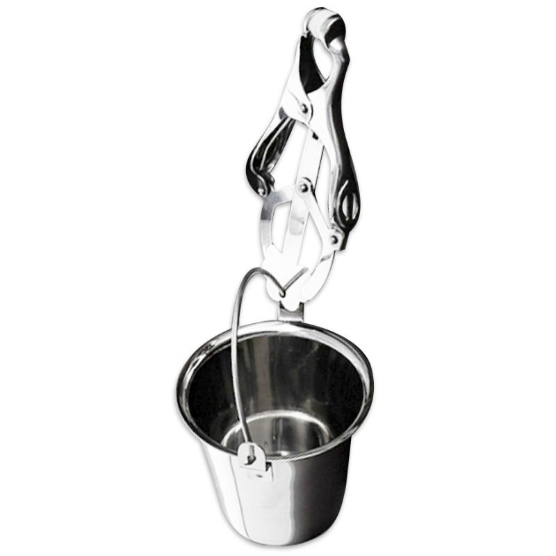 Braçadeira de Mamilo METAL HARD com Tanque para Peso Ajustável