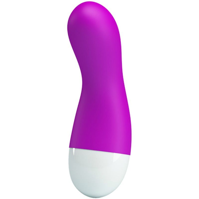 Vibrador PRETTY LOVE Ian G-Spot de silicone com design ergonómico e 30 velocidades.
