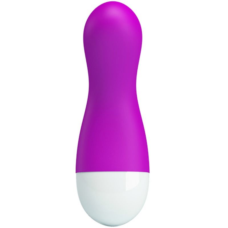 Vibrador PRETTY LOVE Ian G-Spot de silicone com design ergonómico e 30 velocidades.