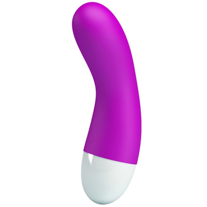 Vibrador PRETTY LOVE Ian G-Spot de silicone com design ergonómico e 30 velocidades.