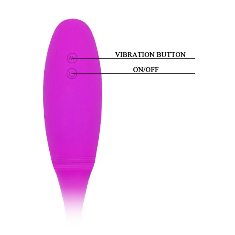 Close-up do Pretty Love Vibrador Snaky Vibe Smart 2 Motores, mostrando o seu design flexível em silicone.