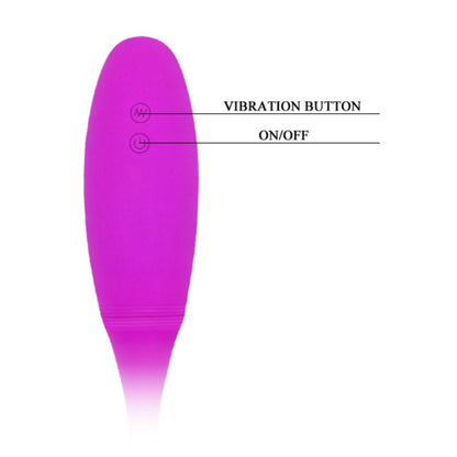 Close-up do Pretty Love Vibrador Snaky Vibe Smart 2 Motores, mostrando o seu design flexível em silicone.