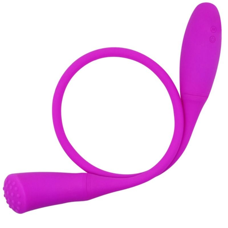 Close-up do Pretty Love Vibrador Snaky Vibe Smart 2 Motores, mostrando o seu design flexível em silicone.
