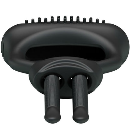 PRETTY LOVE Anel Vibratório Curitis com dois tentáculos e bala vibratória para ereções prolongadas