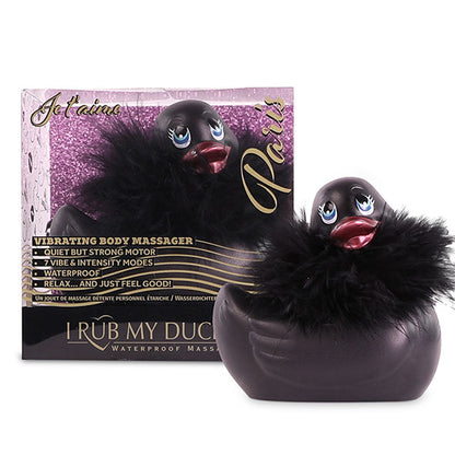JUGUETES DE BIG TEASE - FROTO MI PATITO 2.0 | PARÍS (NEGRO)