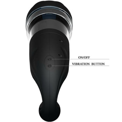 Close-up do Masturbador Masculino Pretty Love Breton mostrando suas texturas e detalhes.
